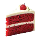 Red Velvet Cake Slice
